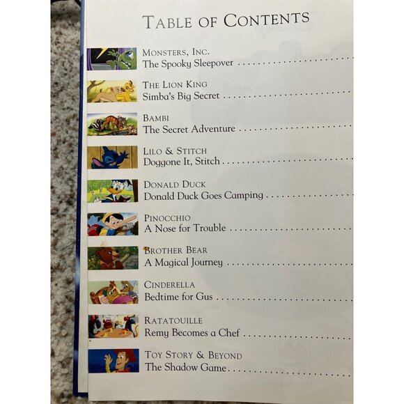 Disney Bedtime Favorites First Edition Hardcover Book - Picture 10 of 16